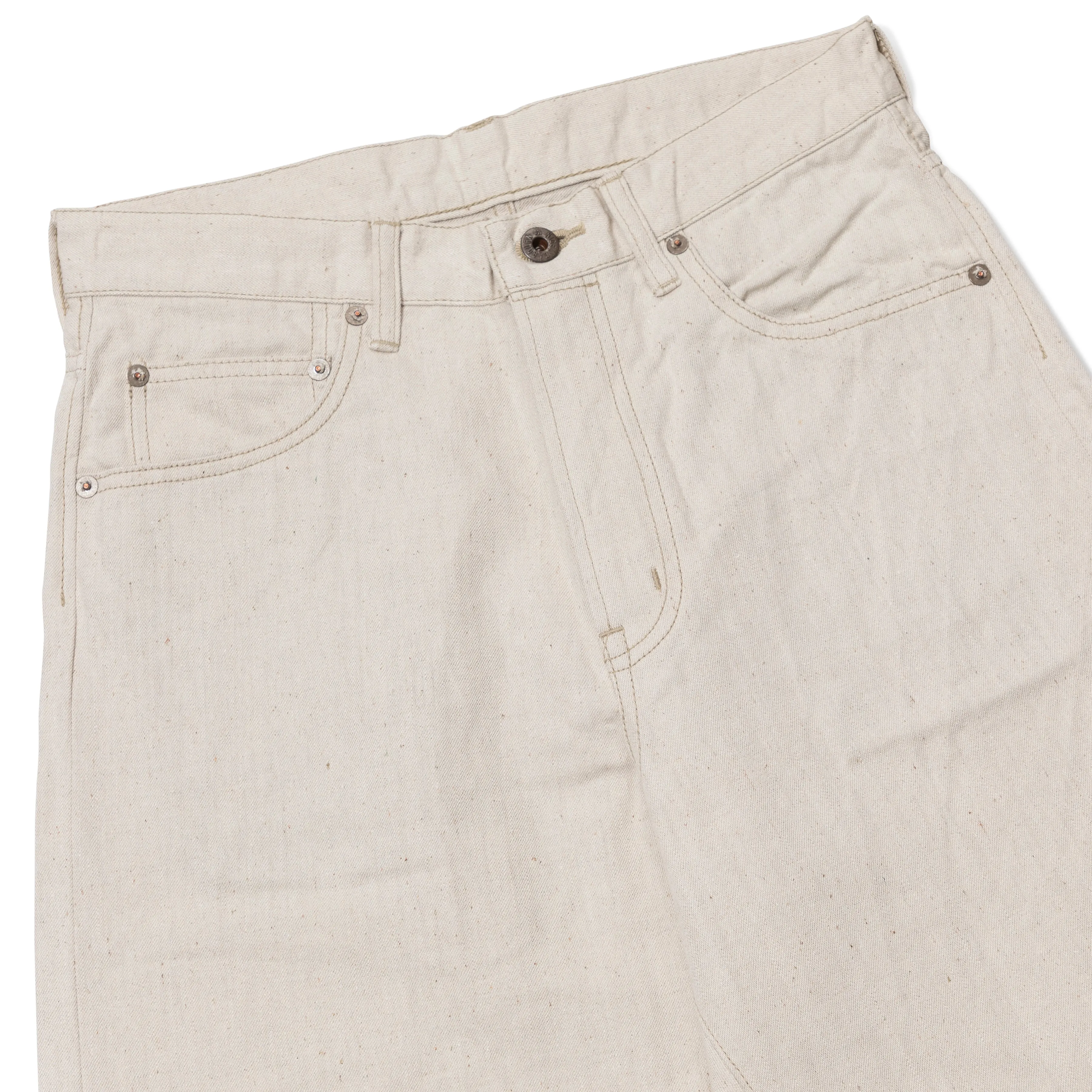 Cotton/Linen 5 Pocket Jeans