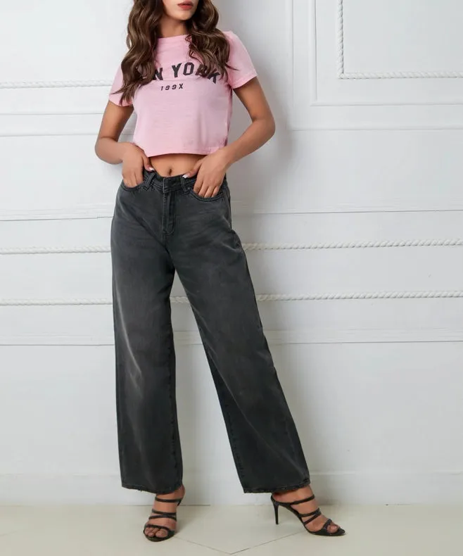 Grange Relaxed Boyfriend Grey