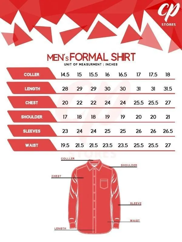 Grey Checks Formal Dress Shirt For Men MFS82