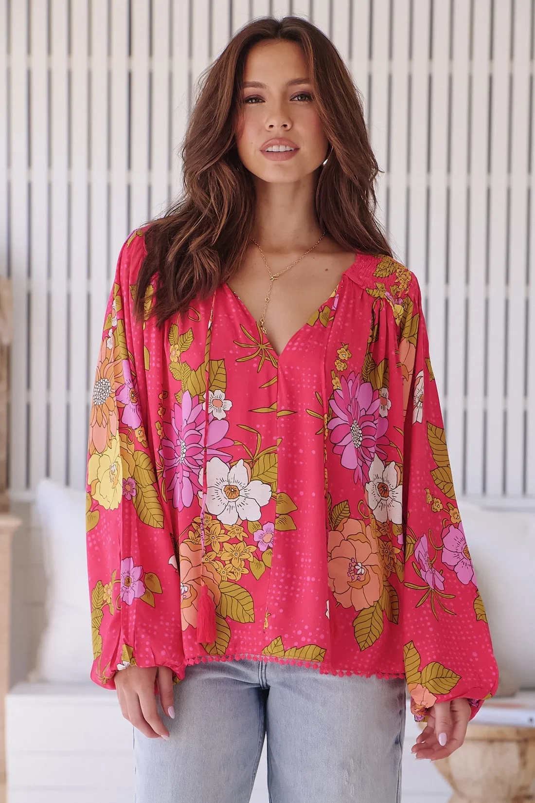 Jaase Timeless Print Rue Top