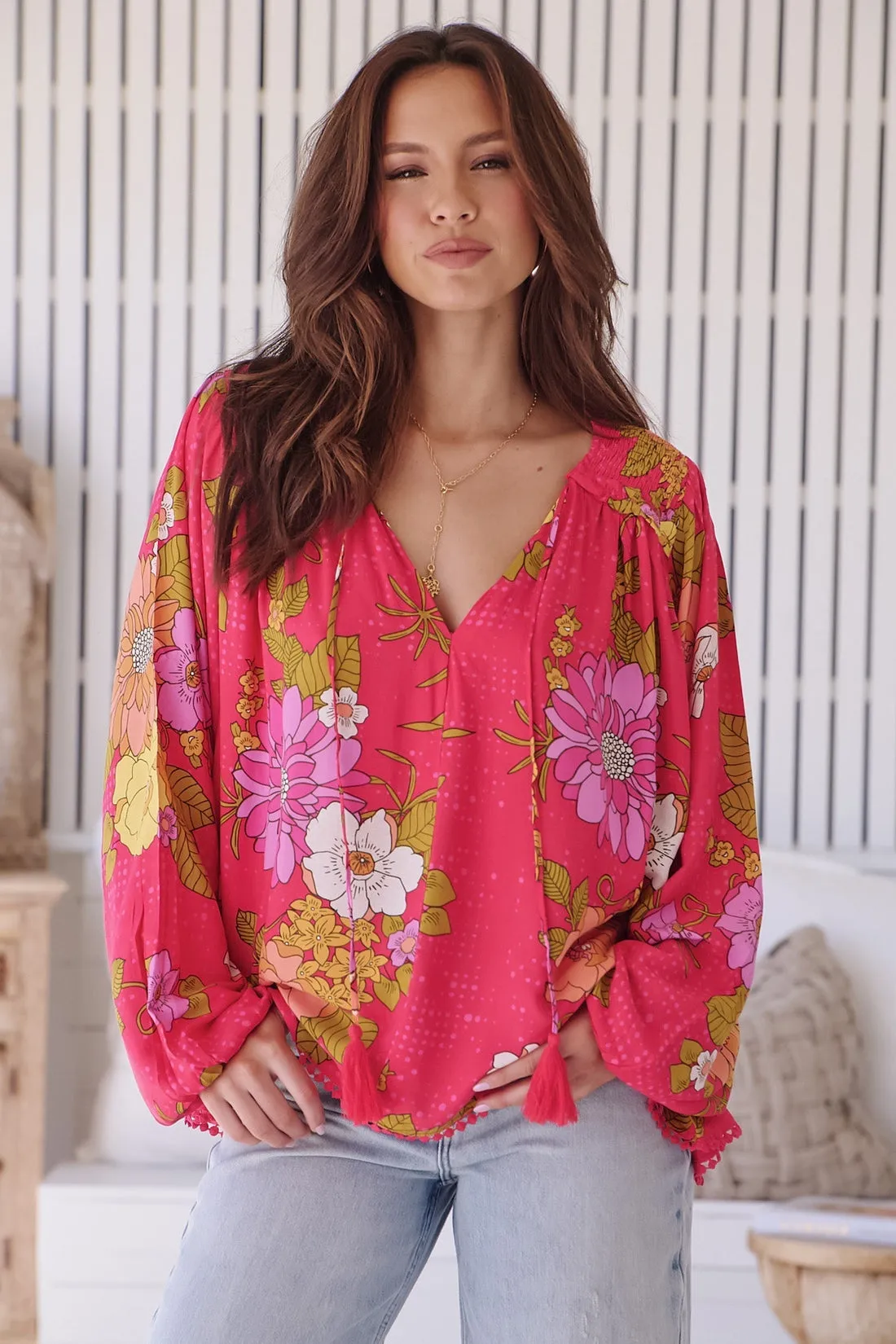 Jaase Timeless Print Rue Top