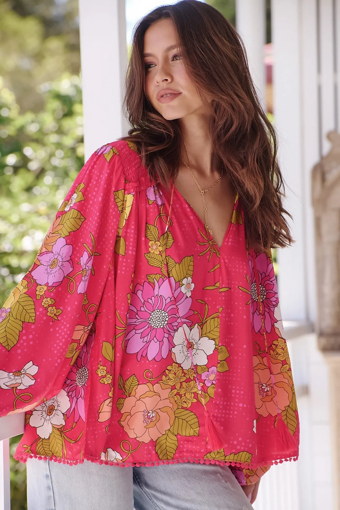 Jaase Timeless Print Rue Top