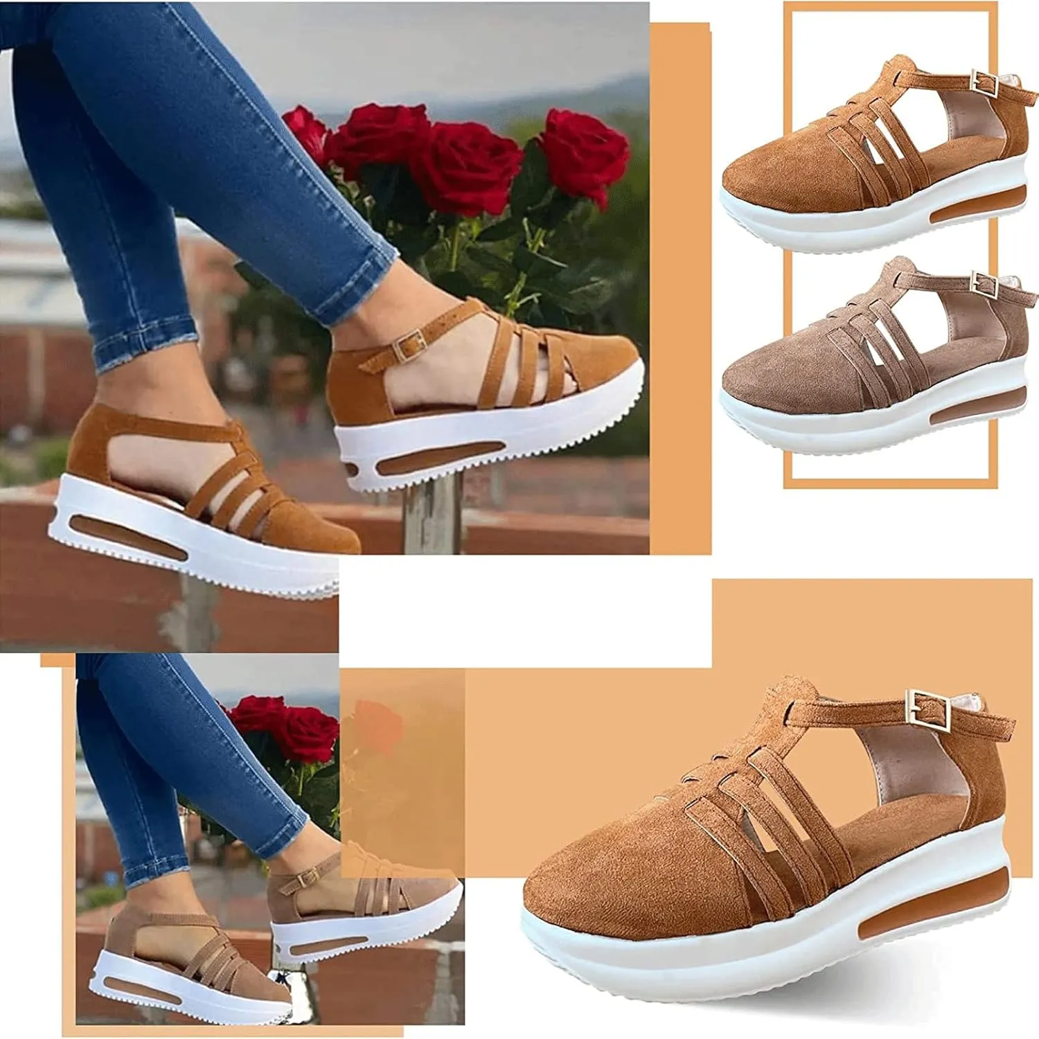 Summer 2023 Orthopedic Shoes,Women Casual Walking Shoes Orthopedic Arch Diabetes Support,Platform Sandals for Women Women's Slip On Mesh Walking Shoes,Orthopedic Sneakers(Black)